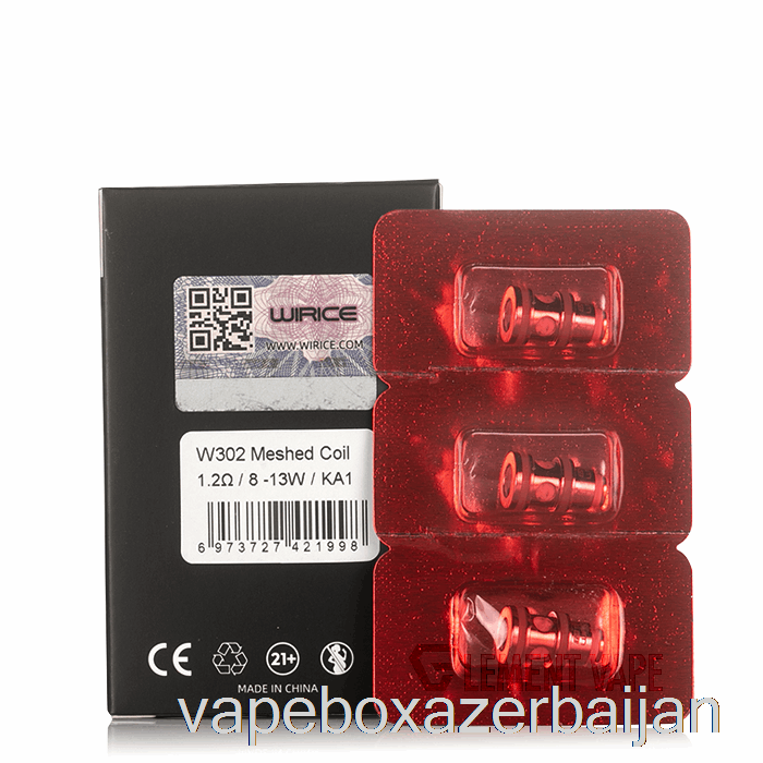 Vape Azerbaijan Hellvape x WIRICE Top Loading Replacement Coils 1.2ohm T3-02 Meshed Coils